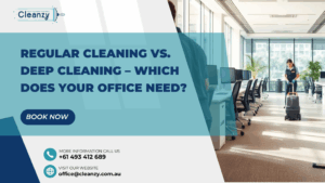 Regular VS Deep office cleaning