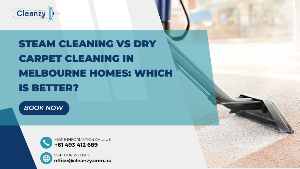 Steam Cleaning vs Dry Carpet Cleaning